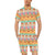 Aztec Pattern Print Design 03 Men's Romper