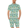 Butterfly Pattern Print Design 09 Men's Romper