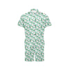 Llama with Cactus Themed Print Men's Romper