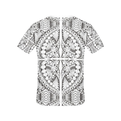 Samoan Style Print Design LKS301 Women's  T-shirt