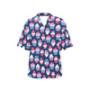 Cupcake Pattern Print Design CP04 Women's Hawaiian Shirt