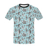 Seashell Beach Print Design LKS302 Men's All Over Print T-shirt