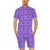 kaleidoscope Pattern Print Design Men's Romper