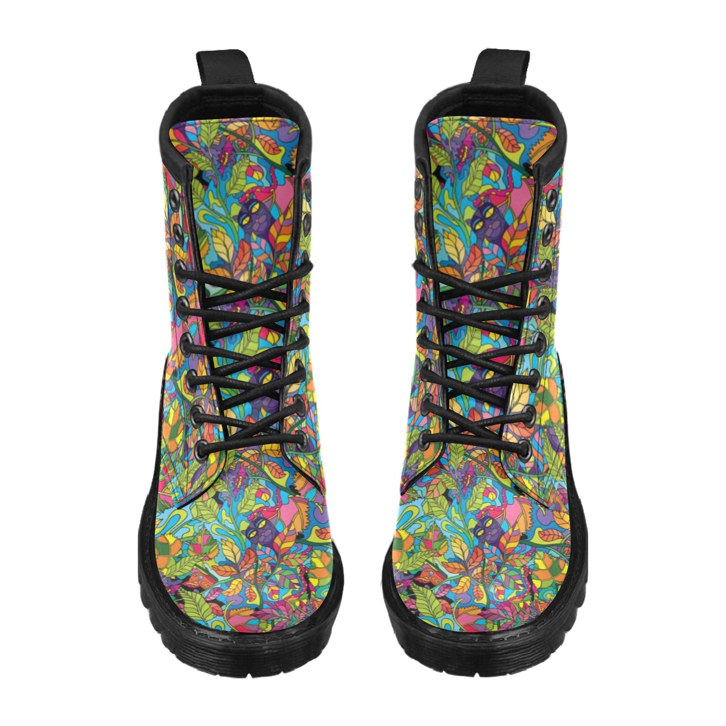 Trippy Print Design LKS301 Women's Boots