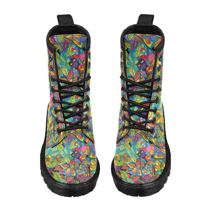 Trippy Print Design LKS301 Women's Boots
