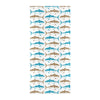 Tuna Fish Print Design LKS301 Beach Towel 32" x 71"