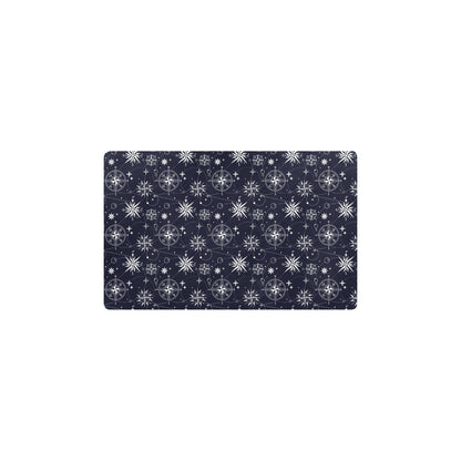 Nautical Sky Design Themed Print Kitchen Mat