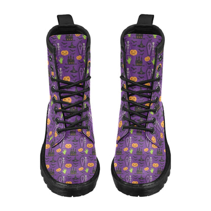 Halloween Print Design LKS403 Women's Boots