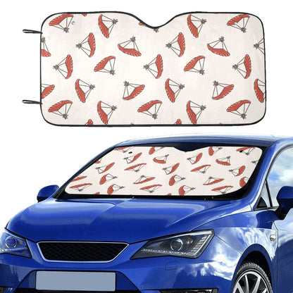 Skydiver Print Design LKS302 Car front Windshield Sun Shade