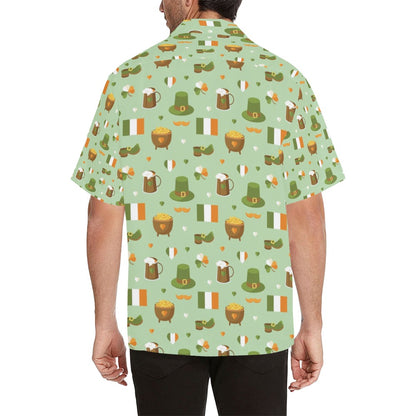 St Patricks Day Print Design LKS302 Men's Hawaiian Shirt