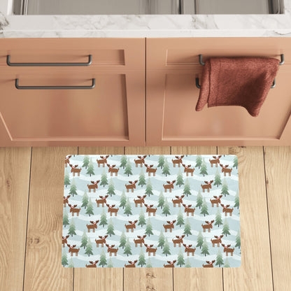 Moose Print Design LKS402 Kitchen Mat