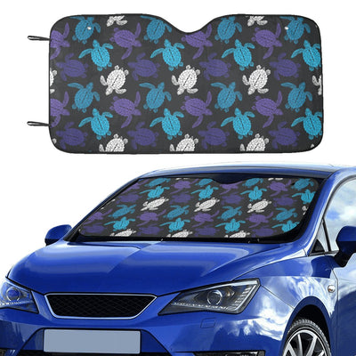 Sea Turtle Print Design LKS306 Car front Windshield Sun Shade