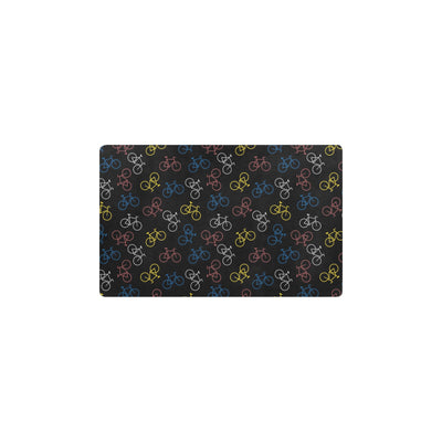 Bicycle Pattern Print Design 03 Kitchen Mat