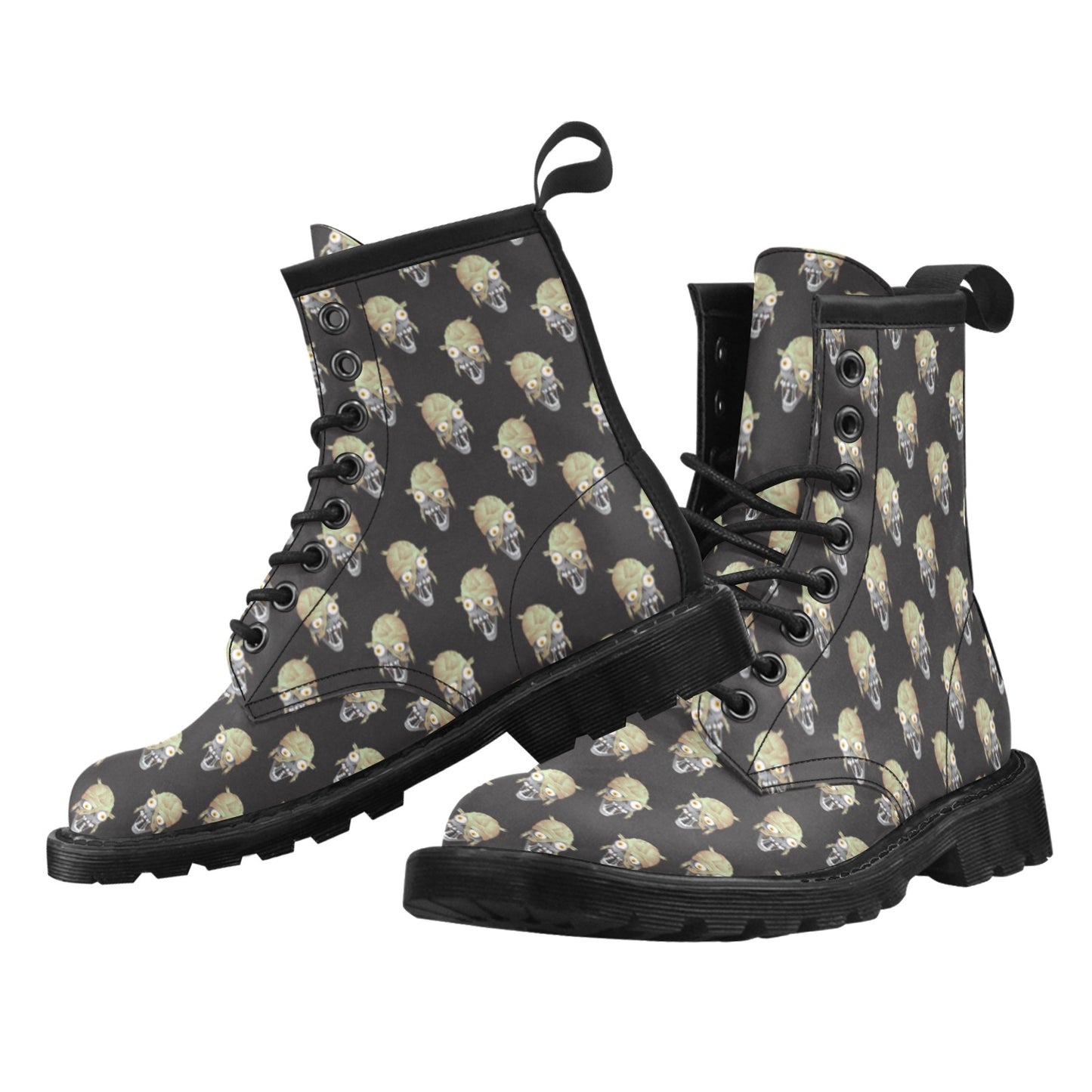 Mummy Print Design LKS304 Women's Boots