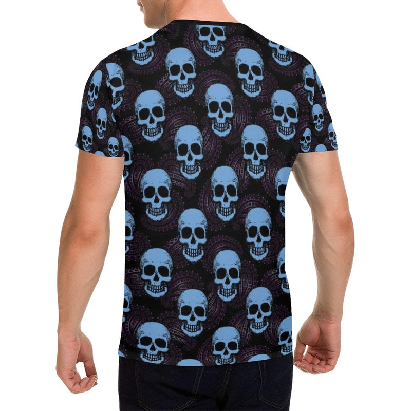 Skull Print Design LKS3012 Men's All Over Print T-shirt