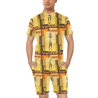 African Girl Design Men's Romper