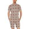 Calendar Aztec Print Pattern Men's Romper