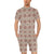 Calendar Aztec Print Pattern Men's Romper