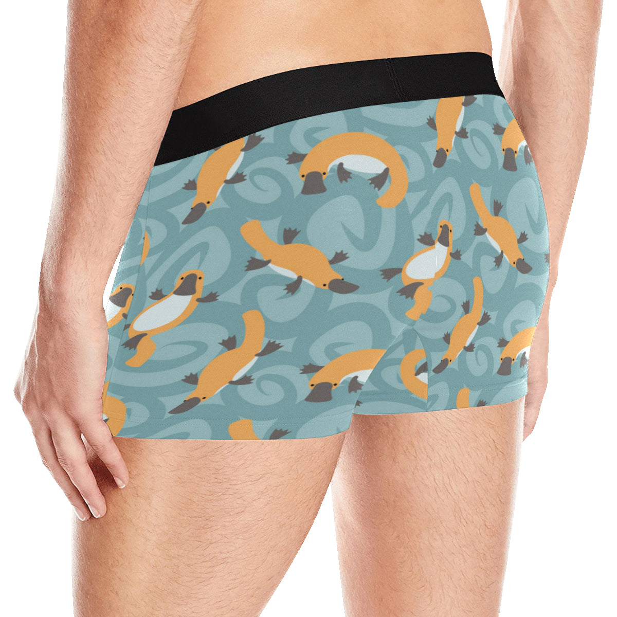 Platypus Pattern Print Design A01 Men's Boxer Briefs