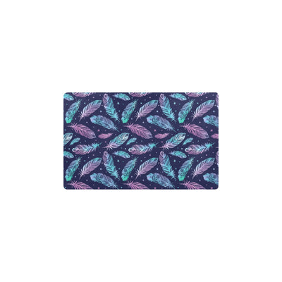 Feather Aztec Design Print Kitchen Mat