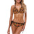 Amaryllis Pattern Print Design AL05 Bikini