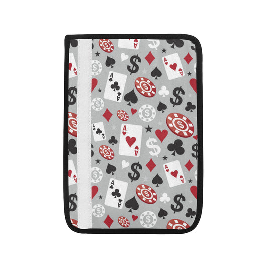 Casino Pattern Print Design 01 Car Seat Belt Cover