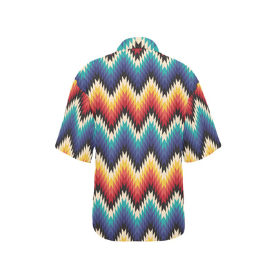 Tribal Aztec Women's Hawaiian Shirt