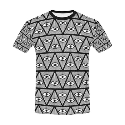 Third Eye Pattern Print Design LKS304 Men's All Over Print T-shirt