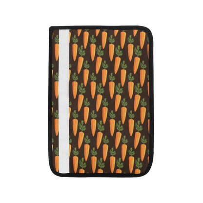 Carrot Pattern Print Design 06 Car Seat Belt Cover