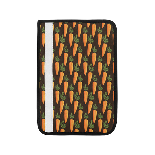 Carrot Pattern Print Design 06 Car Seat Belt Cover