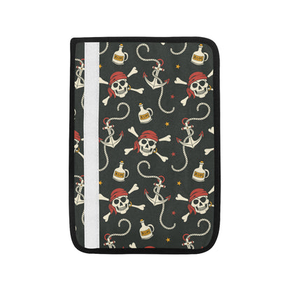 Pirate Pattern Print Design A02 Car Seat Belt Cover