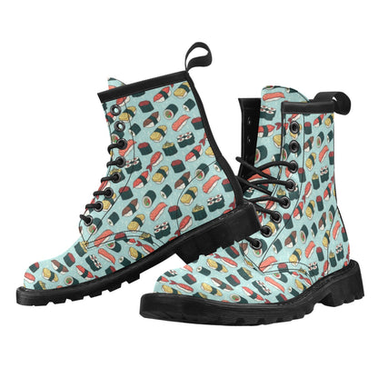 Sushi Pattern Design Women's Boots