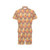 Buddha Indian Colorful Print Men's Romper