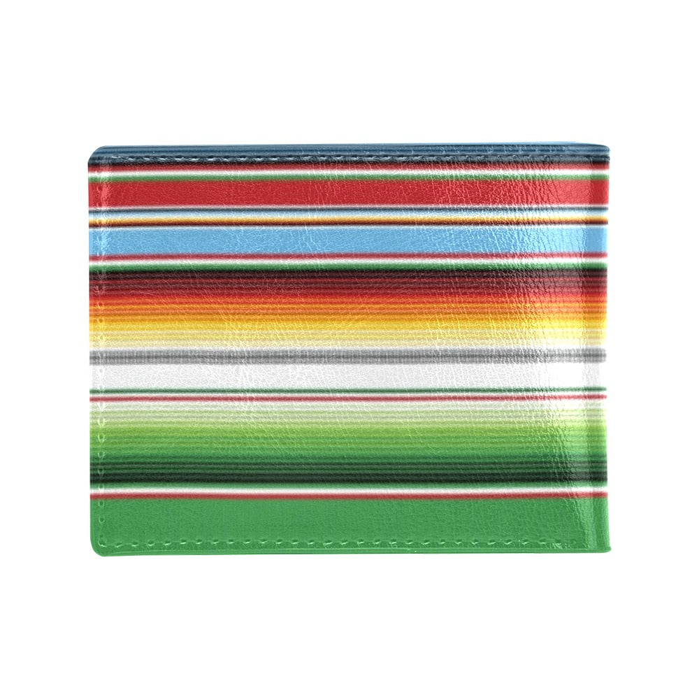 Serape Print Design LKS302 Men's ID Card Wallet