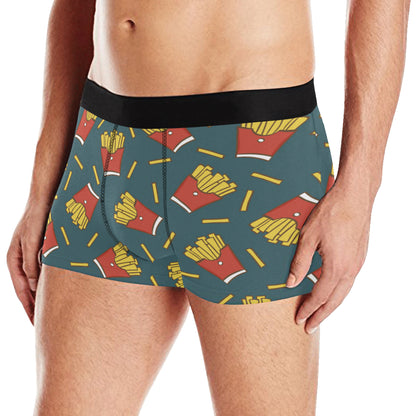French Fried Pattern Print Design 04 Men's Boxer Briefs