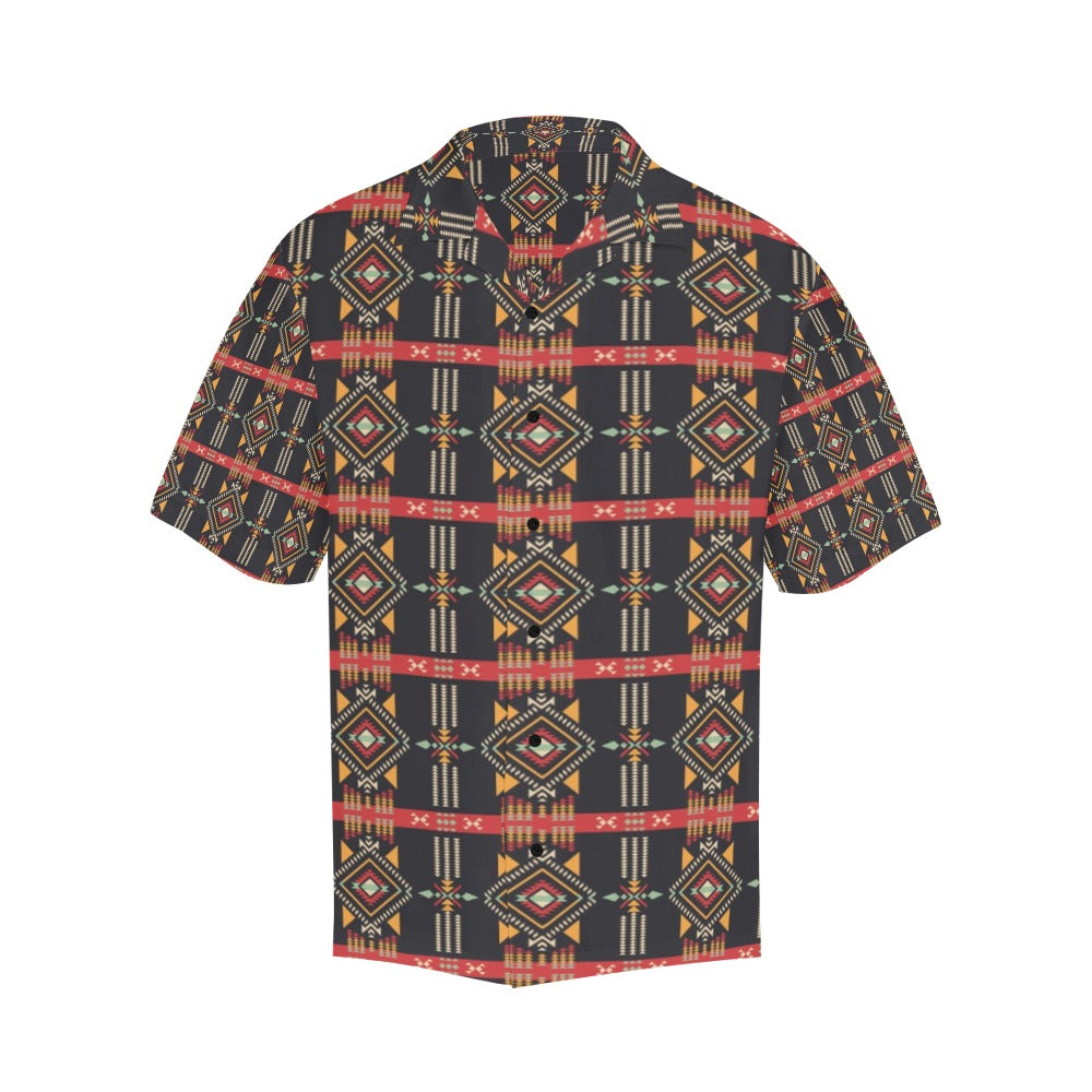 Southwest Pattern Print Design LKS303 Men's Hawaiian Shirt