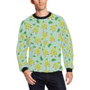 Avocado Pattern Print Design AC011 Men Long Sleeve Sweatshirt