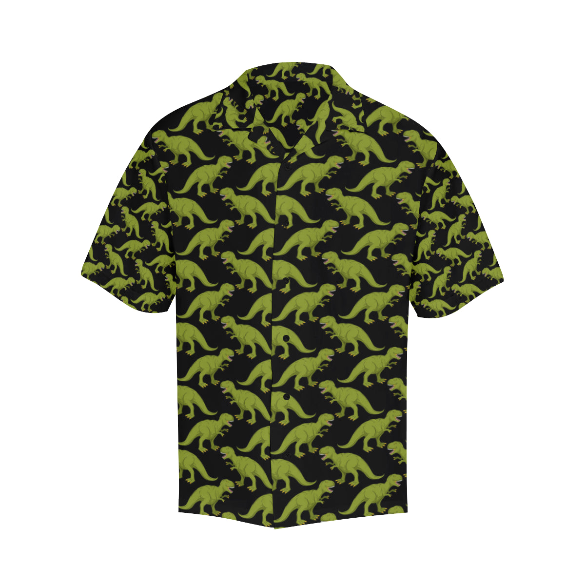 T Rex Pattern Print Design A02 Men's Hawaiian Shirt