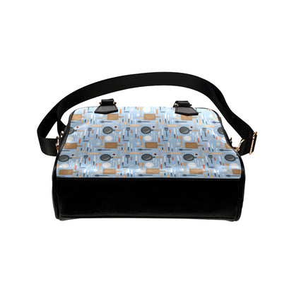 Cooking Kitchen Tools Pattern Print Design 02 Shoulder Handbag