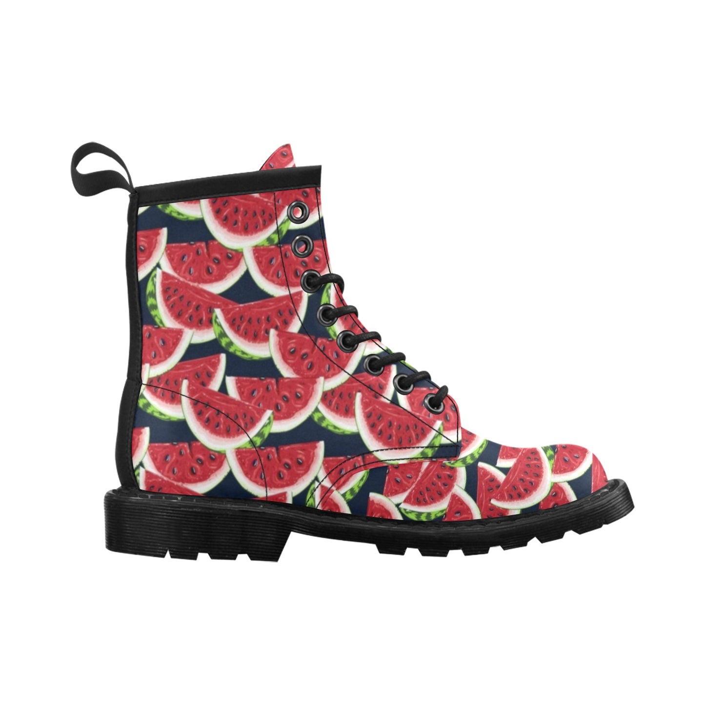 Watermelon Pattern Print Design WM011 Women's Boots