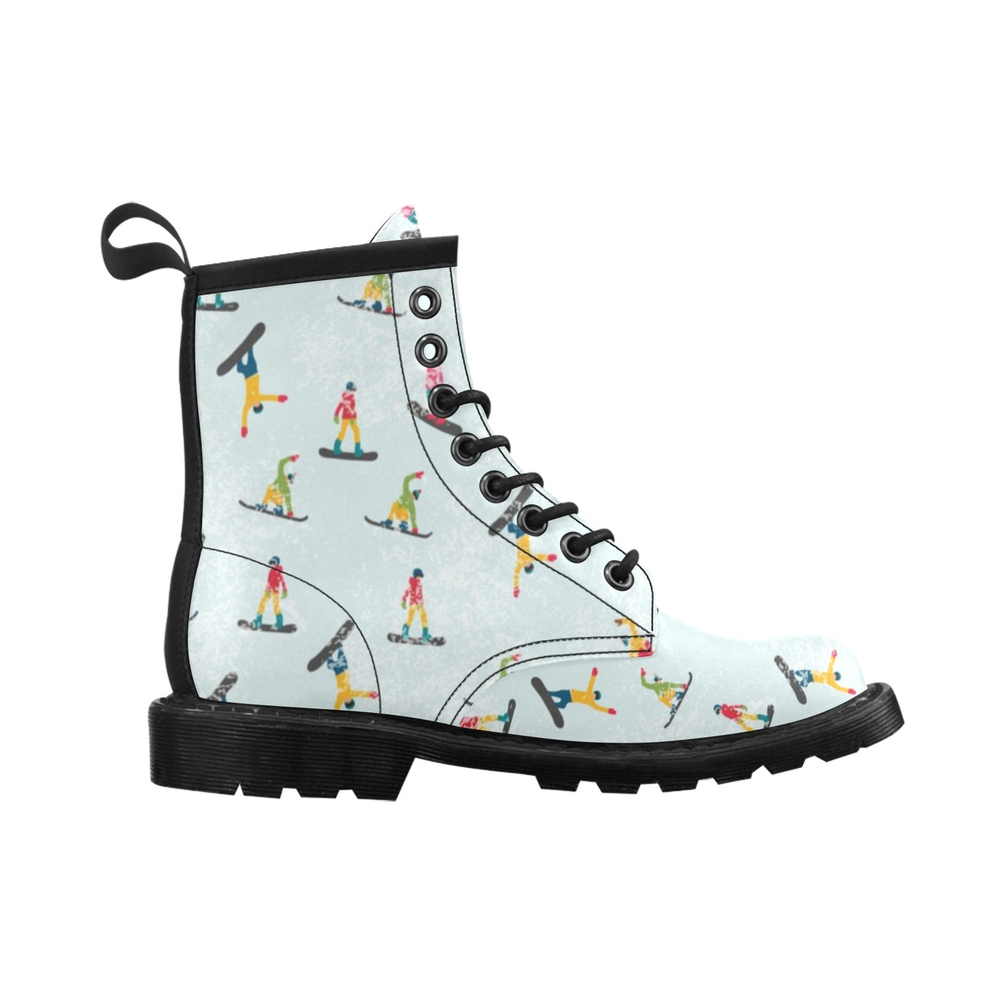 Snowboard Print Design LKS304 Women's Boots