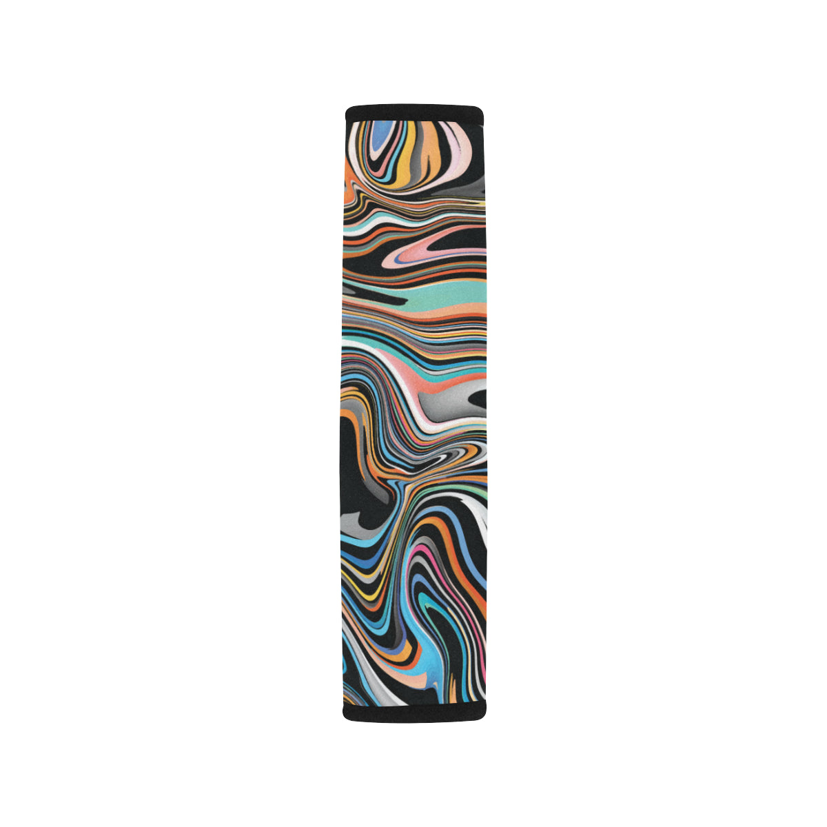 Liquid Pattern Print Design 02 Car Seat Belt Cover