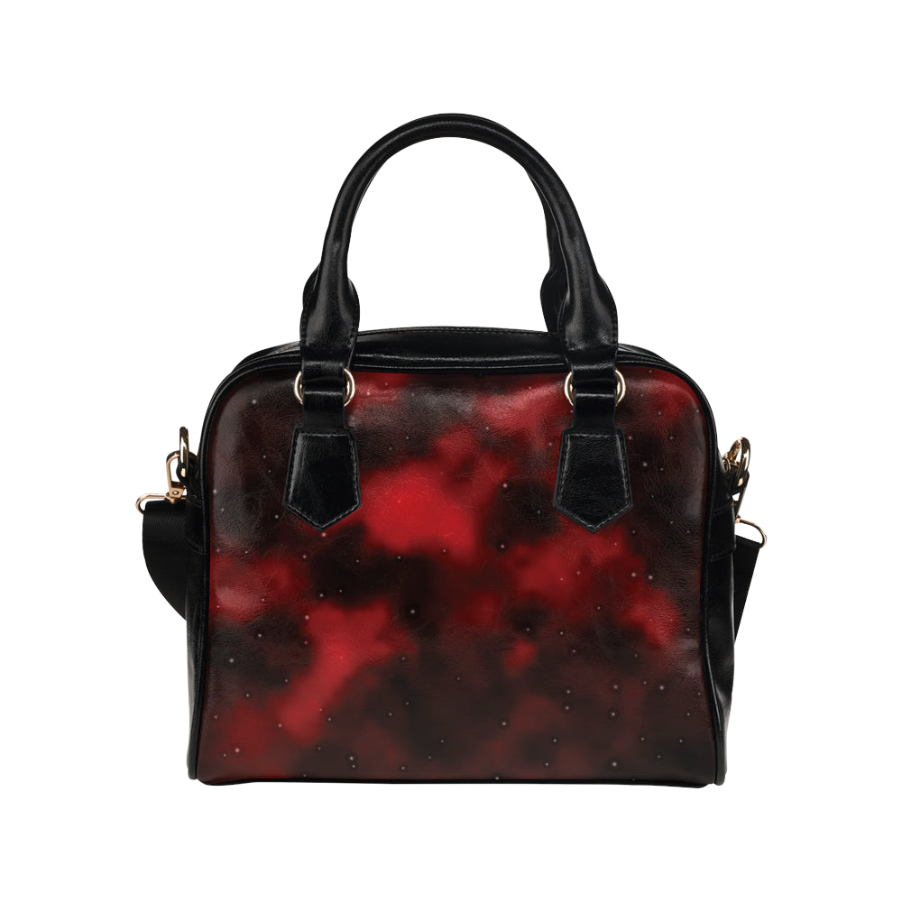 Nebula Pattern Print Design A03 Shoulder Handbag