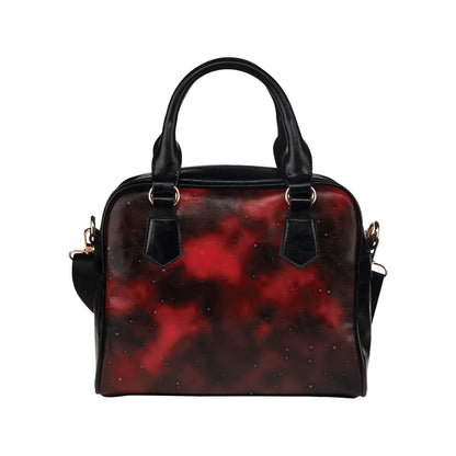 Nebula Pattern Print Design A03 Shoulder Handbag