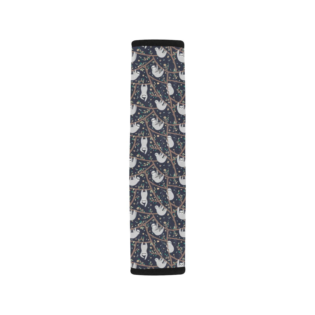 Sloth Happy Design Themed Print Car Seat Belt Cover