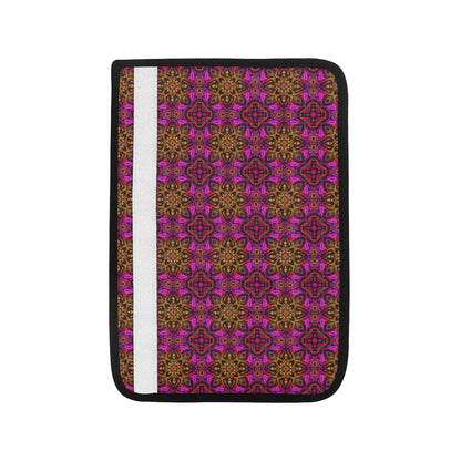 kaleidoscope Abstract Print Design Car Seat Belt Cover