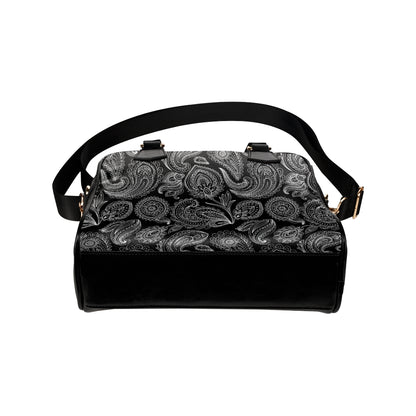 Paisley Pattern Print Design A04 Shoulder Handbag