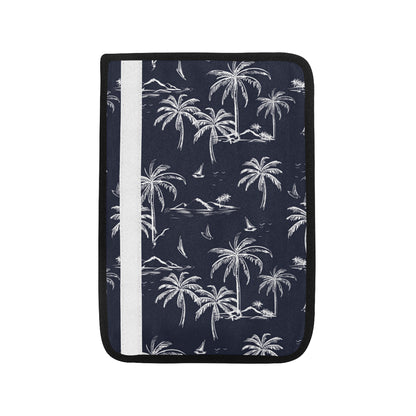 Pacific island Pattern Print Design A02 Car Seat Belt Cover