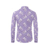 Acting Mask Pattern Print Design 05 Men's Long Sleeve Shirt