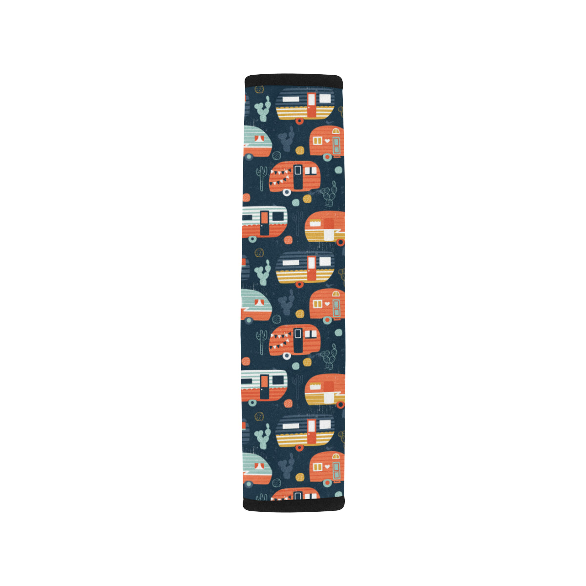 Camper Caravan Print Pattern Car Seat Belt Cover